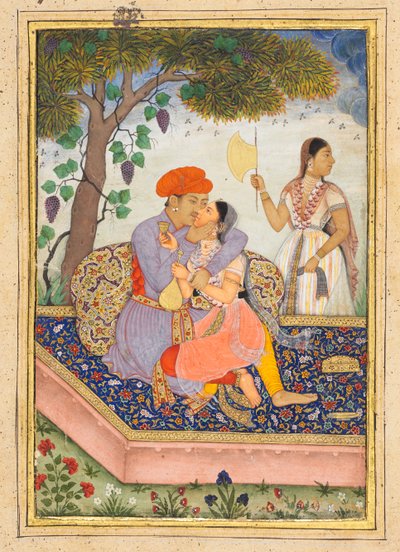 Lovers Embracing by Unbekannt Unbekannt