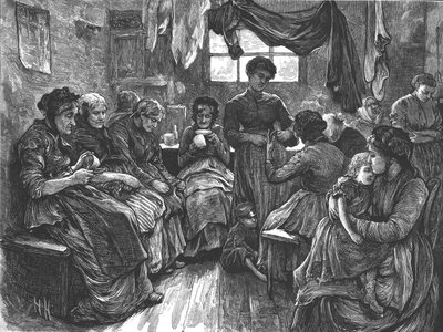 Low Lodging House, St. Giles, 1872 by Unbekannt