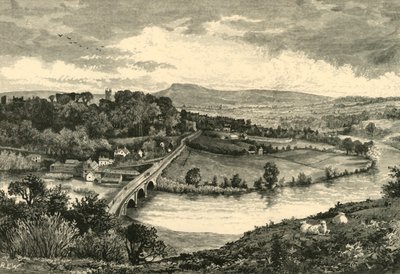 Ludlow, from Whitcliffe, 1898 by Unbekannt