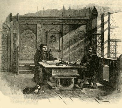 Luther and Melanchthon, c1500-1520, 1890 by Unbekannt