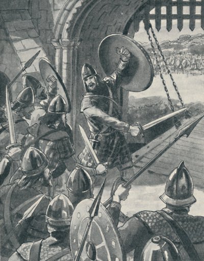 Macbeth was a dogged warrior by Unbekannt
