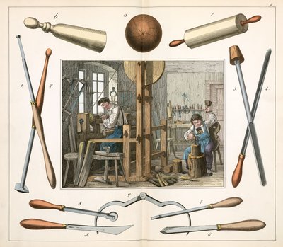 Machine Tools, Lathes: The Wood Turner by Unbekannt