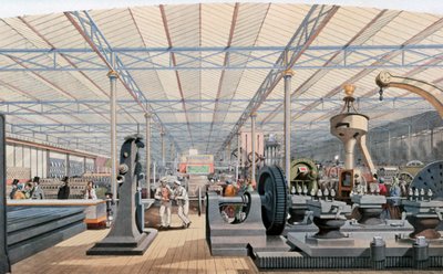 Machinery Hall, Crystal Palace Exhibition, London by Unbekannt