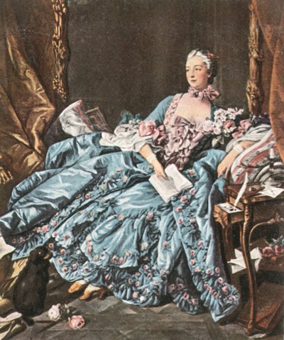 Madame de Pompadour by Unbekannt