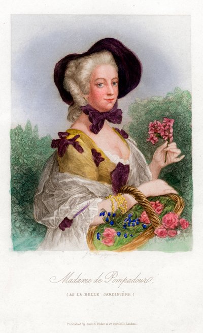 Madame de Pompadour, c1740-1800 by Unbekannt