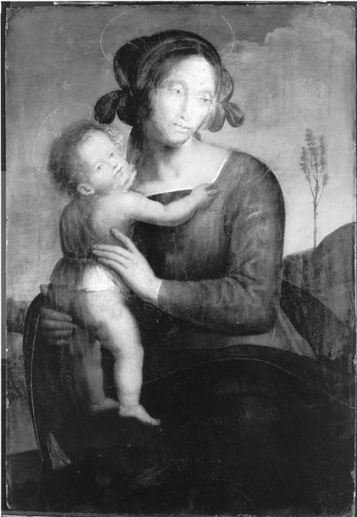 Madonna and Child by Unbekannt