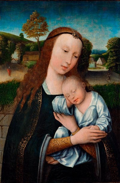 Madonna and Child by Unbekannt