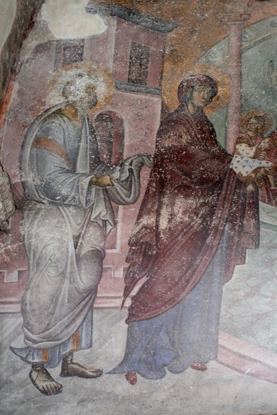 Madonna with Joseph by Unbekannt