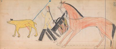 Maffet Ledger: Drawing by Unbekannt