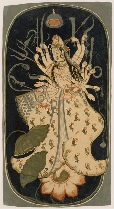 Mahadevi, the Great Goddess by Unbekannt