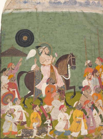 Maharana Jagat Singh II in Procession, ca. 1745 by Unbekannt