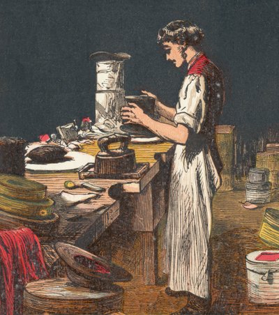 Making Silk Hats by Unbekannt
