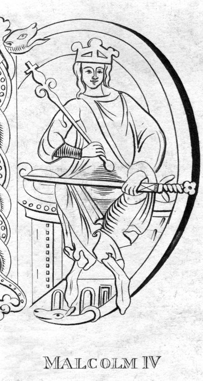 Malcolm IV, King of Scotland by Unbekannt