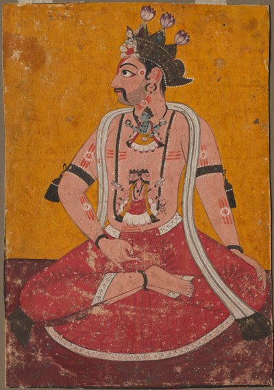 Man Dhata in Yogi Position by Unbekannt