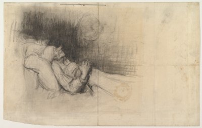 Man Dreaming, 1825-80 by Unbekannt