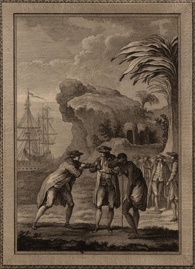 Man Sells a Slave Woman by Unbekannt