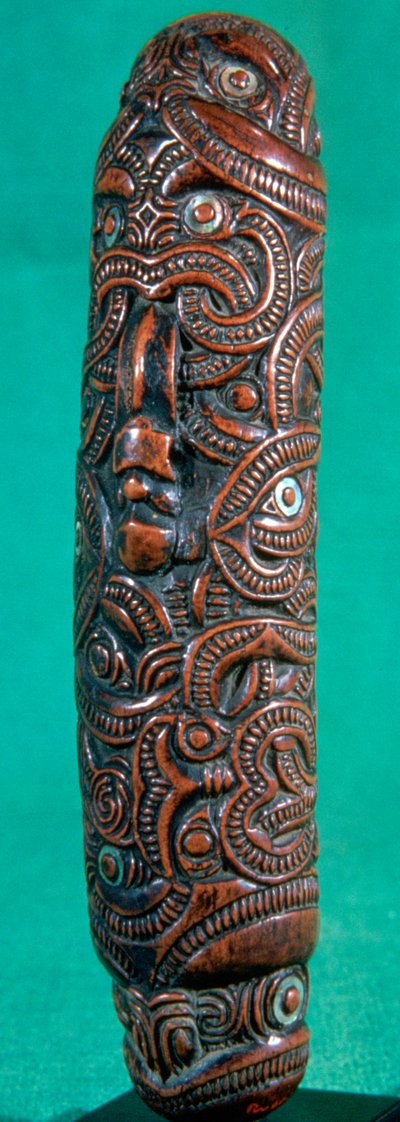 Maori Flute Koauau, New Zealand by Unbekannt
