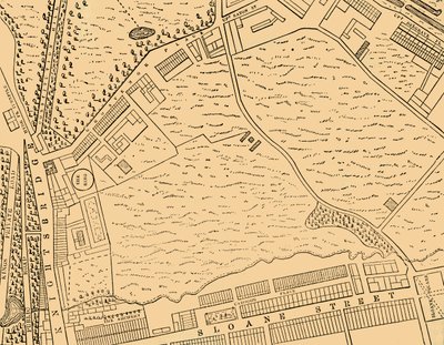 Map of Belgravia by Unbekannt