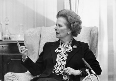 Margaret Thatcher, British Politician, circa 1980s by Unbekannt