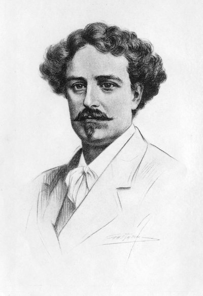 Mariano Fortuny, Spanish painter, 1912 by Unbekannt