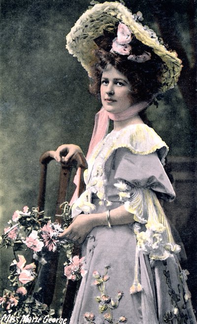 Marie George, American actress, early 20th century by Unbekannt