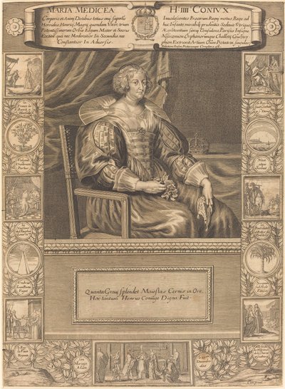 Marie de Medici by Unbekannt