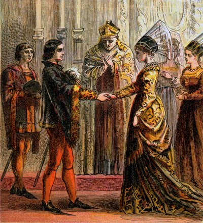 Marriage of Henry V by Unbekannt
