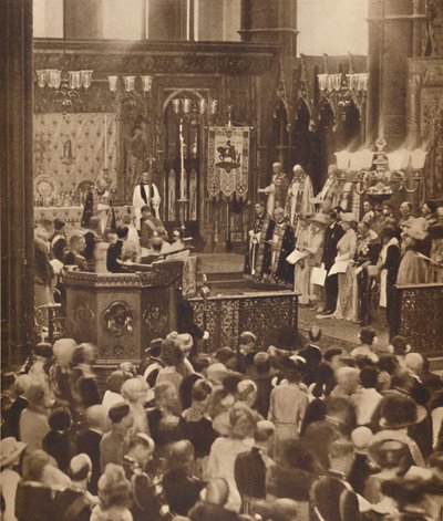 Married in Westminster Abbey, 26 April 1923 by Unbekannt