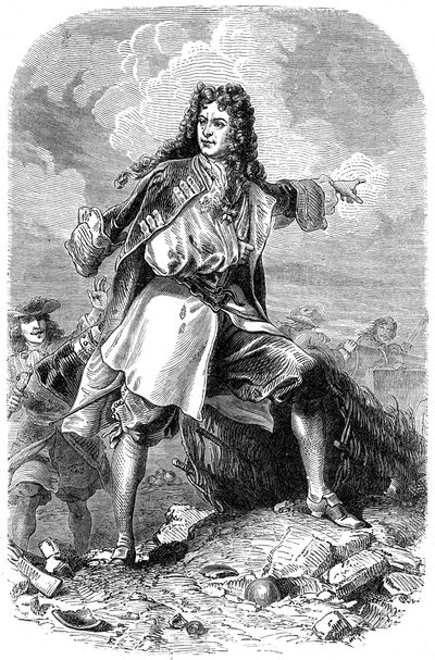 Marshal Boufflers, French soldier by Unbekannt