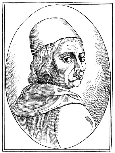 Marsilio Ficino, Italian humanist philosopher by Unbekannt