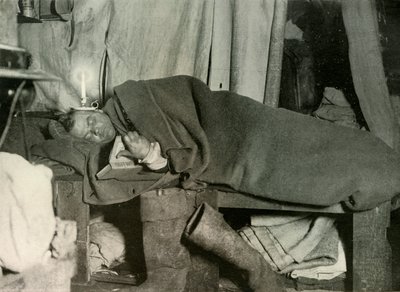 Marston in his Bed, c1908-1909 by Unbekannt