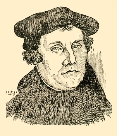 Martin Luther by Unbekannt