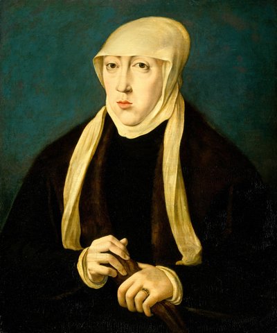 Mary 1505-1558, Queen of Hungary by Unbekannt