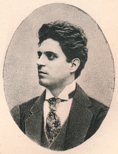 Mascagni, 1895 by Unbekannt