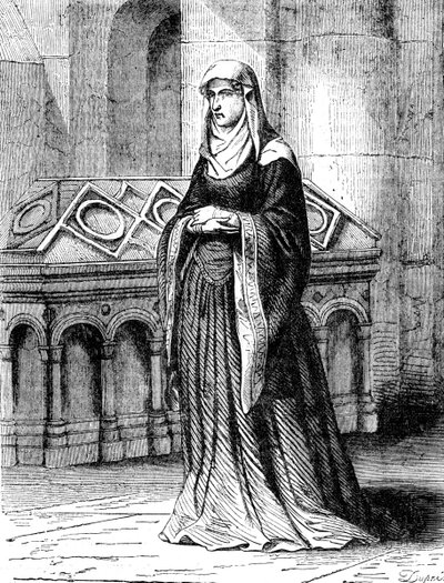 Matilda of Scotland 1080-1118, Queen of Henry I by Unbekannt