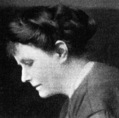 May Sinclair, British writer, early 20th century by Unbekannt