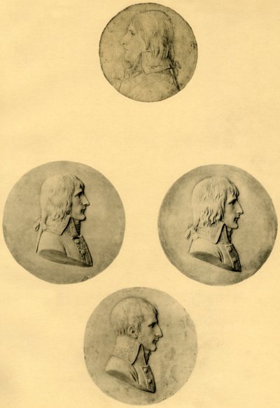 Medallion portraits of Napoleon, 1797-1799 by Unbekannt