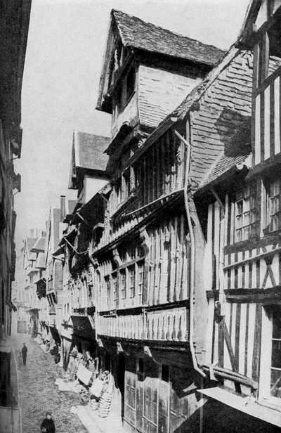 Medieval Lisieux, Normandy, France by Unbekannt