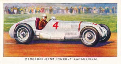 Mercedes-Benz Rudolf Caracciola by Unbekannt