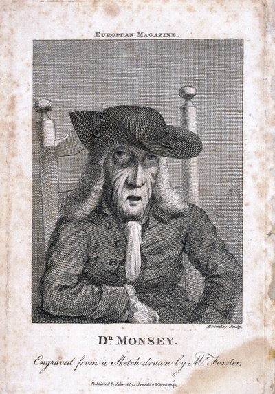 Messenger Monsey, English Physician by Unbekannt