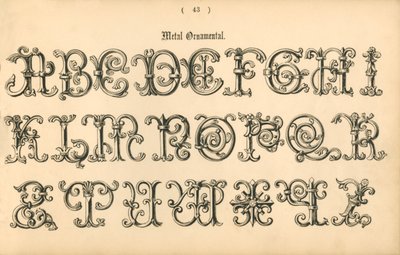 Metal Ornamental (1862) by Unbekannt