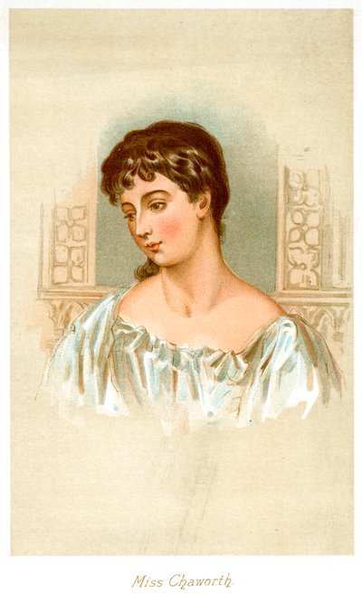 Miss Chaworth, c. 1800-1820 by Unbekannt
