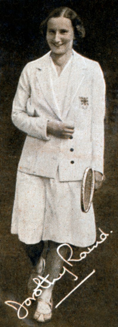 Miss Dorothy Round, Wimbledon Women