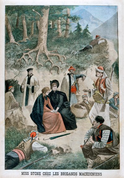 Miss Stone with the Macedonians by Unbekannt