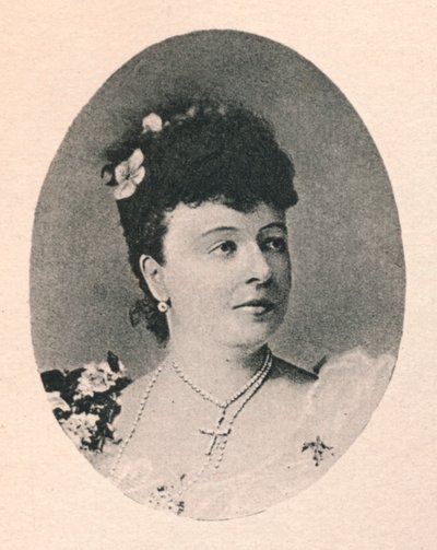Mme. Albani, 1895 by Unbekannt