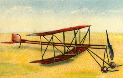 Model Biplane, 1932 by Unbekannt