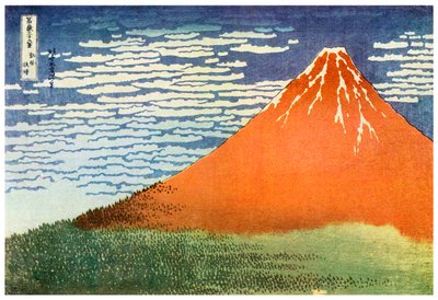 Mount Fuji, Japan, c. 1823 by Unbekannt