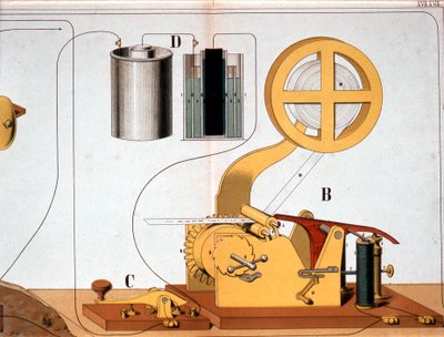 Morse Electric Printing Telegraph by Unbekannt