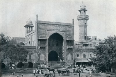 Mosque of Wazir Khan, Lahore, c1942 by Unbekannt