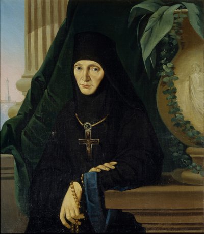 Mother Superior Maria Tuchkova, 1840s by Unbekannt